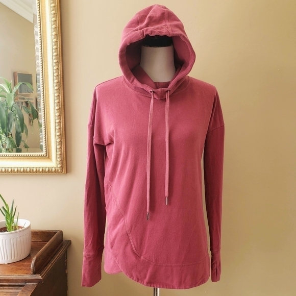 Sweaty Betty Fleece Luxe Invigorate Hoodie Funnel Neck Size Small - Picture 1 of 16